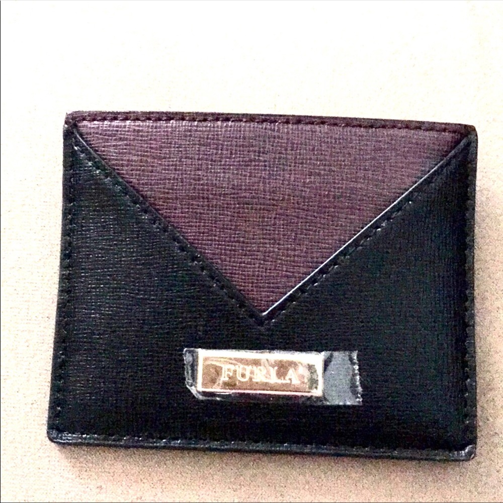 Furla Leather Card Holder NWOT